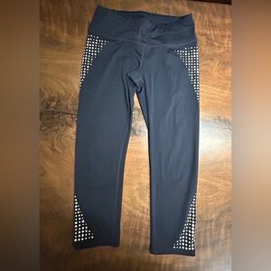 Athleta Gel Dot Sonar 7/8 Leggings